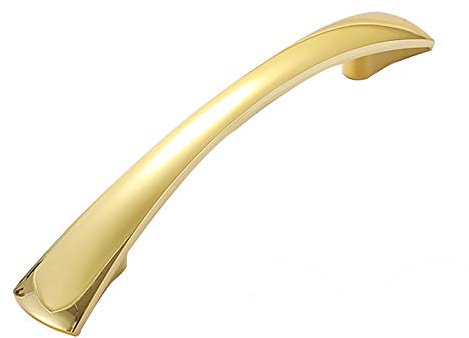 Poignées de Porte,Paire de Poignées,1 pièce poignées pour meubles, poignée d'armoire poignée de tiroir poignée de meubles poignée de cuisine dorée poignées de tige en laiton massif poignée d