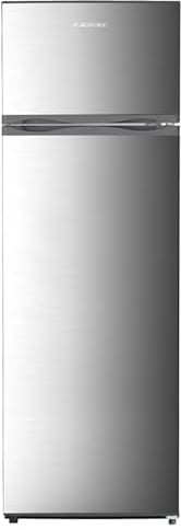 Jocel Frigorífico JF239I - Capacidad Frigorifico 201 L, Capacidad Congelador 38L, 3 Estantes de Cristal, Color Inox, Eficiencia Energetica E, 1600 x 545 x 525 mm