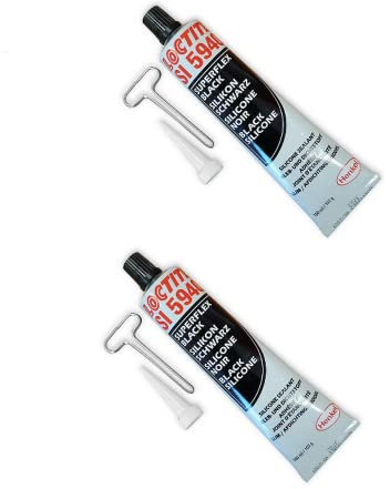 Générique - LOT 2 TUBES LOCTITE 5940 PATE JOINT NOIRE SILICONE PROFESSIONNEL 100 ml 1127070