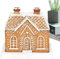 Eteslot Räucherhäuschen Keramik Weihnachten, Räuchermännchen Haus Räucherkegel Haus, Lebkuchen Deko Weihnachten, Gingerbread House Deko