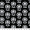 Camelot Fabrics 73800260 Stoff, Baumwolle, Schwarz, 1 Metre Pre-cut
