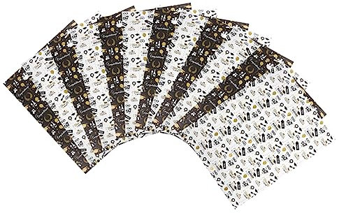 FOMIYES Craft Project Essential 12 Blatt Zartes Geschenkpapier Elegante Abschlussverpackung Für Bücher