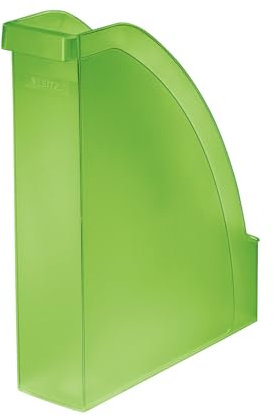 Leitz Stehsammler A4, 6er Pack, Für Verwendung im Hoch- und Querformat, Grün, Plus Serie, 24760056