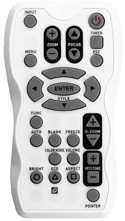 Fernbedienung YT-110 Projektor, Projektorzubehör for Casio XJ-A141, XJ-A146, XJ-A241, XJ-A246, XJ-A251, XJ-A256, XJ-M250