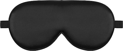 Augenmaske Schlafmaske Sleeping Mask, Schlafmaske Kinder, Weiche Schlafbrille Frauen Herren Bequem Licht Blockierende Nachtmaske