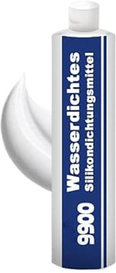 Aexzr Allzweck-Superkleber-Strukturdichtstoff, Fortschrittlich Montagekleber Extra Stark, Aexzr 9900 Wasserdichtes Silikondichtungsmittel, Für Innen und Außen (Glanzweiß)