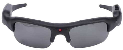 Asixxsix Kamera Brille, 1080p 12MP ABS HD Kamera Smart Video Aufzeichnung Brille, Outdoor Sport für Radfahren, Camping, Fahren, Jagd, Skateboarding, Reisen