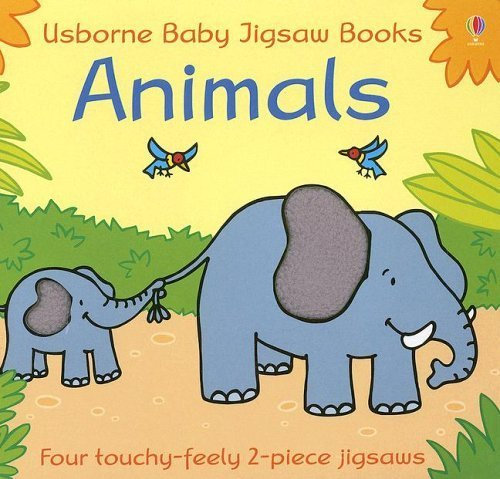 Animals (Usborne Baby Jigsaw Books)