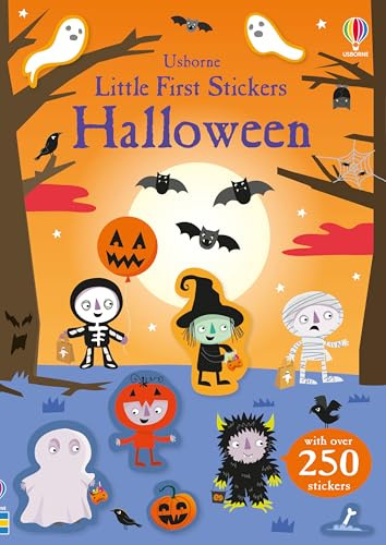 Little First Stickers Halloween: A Creative Sticker Book for Kids Packed with Fun Spooky Scenes. Perfect for Halloween. Create Your Own Haunted Scenes!: A Halloween Book for Children