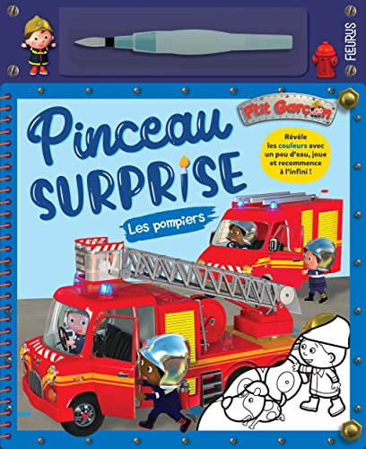 Pinceau surprise P'tit garçon - Les pompiers