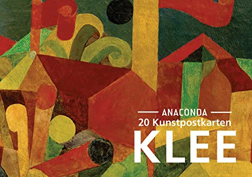 Postkarten-Set Paul Klee: 18 Kunstpostkarten aus hochwertigem Karton. ca. € 0,28 pro Karte, verschiedene Motive, einzeln heraustrennbar (Anaconda Postkarten, Band 18)