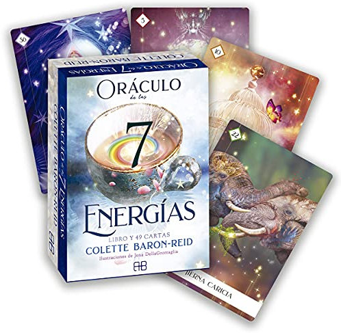 Oráculo de las 7 energías: Libro y 49 cartas. (MAGIA)