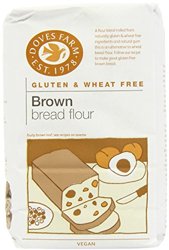 Doves Farm | Gluten Free Brown Bread Flour | 4 X 1Kg