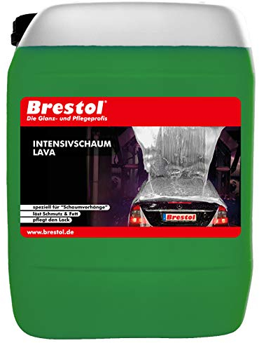 Brestol Intensivschaum Lava 5 Liter Konzentrat - Schaumreiniger in Waschstrassen - Autowäsche Autoreinigung Auto-Waschanlage Schmutzlöser Fettlöser Autolack