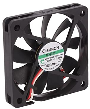 Sunon Lüfter 60x60x10mm MF60101V3-A99 DC 12V 3000 U/min 21dBA Vapolager 2 Litzen