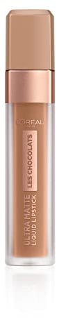 L'Oreal Paris Make-up designer Les Chocolats Labial Líquido Mate, Tono Marrón Nude 860 Ginger Bomb