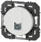 Legrand 600375 Prise blindée RJ45 catégorie6 STP dooxie, finition blanc