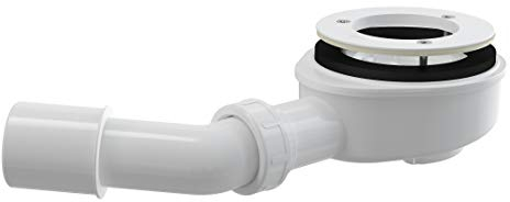 AlcaPlast A491 Ablaufgarnitur Dusch Ablauf ø 90mm Abfluss | für Duschwannen mit Ablaufabdeckung