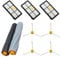 MIRTUX Kit de pièces de rechange pour Roomba série 800 et 900 - Compatible avec Roomba 850, 860, 870 880, 890, 960, 980... (Tous les modèles) - Brosses latérales, filtres, pack de rouleaux extracteurs