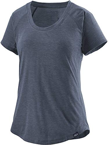 Patagonia Damen W's Cap Cool Trail Shirt Hemd, Classic Navy, L EU