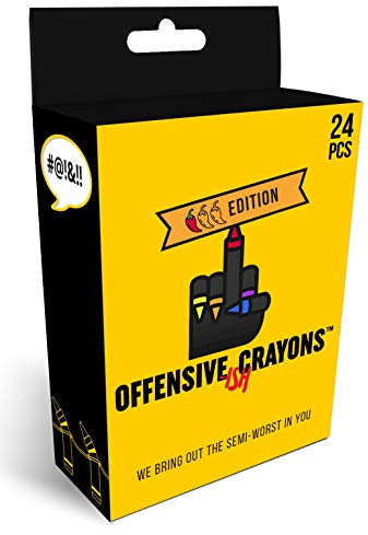 Colorful Creations Offensive-ISH Edition Wachsmalstifte für Erwachsene