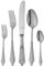 WMF Fächer Besteck Set 6 Personen, 30 teilig, Hohlheftmesser, Cromargan protect Edelstahl poliert, glänzend, kratzbeständig, spülmaschinengeeignet