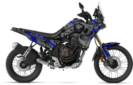 Dekor (Aufkleber) Kit für Yamaha Tenere 700 2019 – 2022 (Blau)