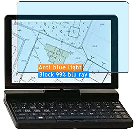 Vaxson 2-Pack Anti Blue Light Screen Protector, compatible with ONE-NETBOOK A1 7, TPU Guard Film Protectors Sticker [NOT Tempered Glass] New