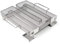 Wiltec BBQ Sparbrand 22,5x22,5x5,5cm Kaltrauchgenerator aus Edelstahl Brennzeit bis zu 8 h, Kaltraucherzeuger zum Kalträuchern Smoker