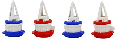 HEMOTON Milk Carton Pourer Wine 4Pcs Silicone Liquor Pourers Rubber Spout Pourer Brick Splitter with Cover Box Drinks Diverters Box Drink Drink Dispenser Milk Carton