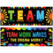 Gethelud Klassenzimmer-Banner-Poster, 2 Stück, bunte Pinnwand-Dekoration, Motivationsposter für Schule und Klassenzimmer, Kindergarten, Vorschule, Grundschule, Mittelschule, Teamwork