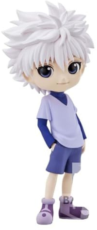 Banpresto, Figur Q Posket Killua (Ver.A) Hunterxhunter 13 cm, Mehrfarbig BP88253