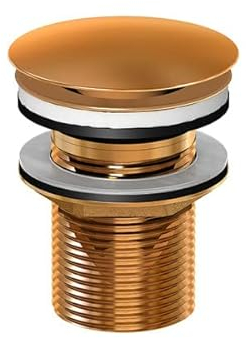 Steinberg Serie 100 Schaftventil, G1 1/4, ohne Überlauf, 1001693, Farbe: Rose Gold