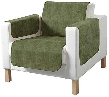 Erwin Müller Sessel- und Sofaschoner Wildleder-Optik dunkelgrün Größe 50x200 cm
