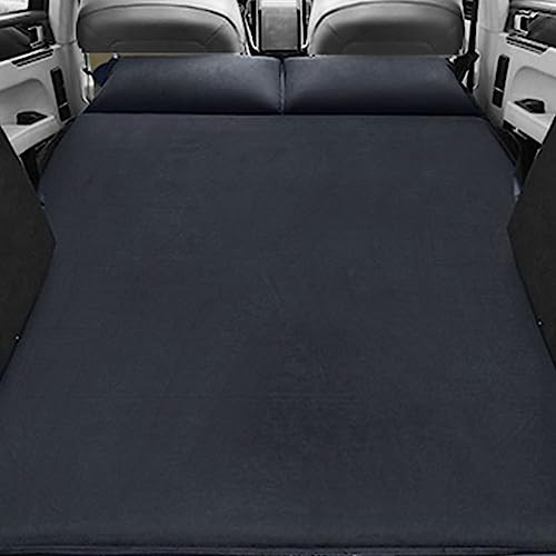 HOWENG Auto Kofferraumschutz Luftmatratze,für VW Polo Golf 4 5 6 7 8 Lavida Plus Bora Tharu Touran L X Kofferraum Bettpolster Falten Reisen Luftcouch Kissen Tragbare Isomatt,C/Black