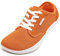 HOBIBEAR Hommes Femmes Chaussures Pieds Nus Barefoot Minimalistes Marche Légère Sneakers(Couleur Orange, EU 42)