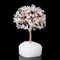 XIANNVXI Clear Quartz Tree Clear Quartz Crystal Tree of Life Healing Crystal Gifts Tumbled Gemstones Tree with Stone Base Reiki Feng Shui Lucky Tree Decor