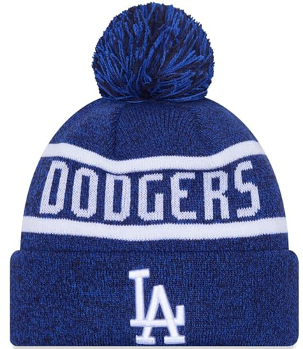 New Era Herren Jake Cuff Knit Losdod Nvywhi Los Angeles Dodgers Baseballkappe, Blau, Einheitsgröße EU