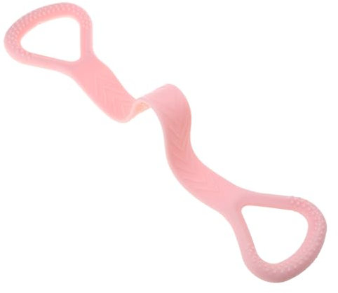 FUZYXIH Cuerda de tracción muscular para entrenamiento, 8 bandas de resistencia, yoga, fitness, cuerda elástica para la espalda, cuello abierto, cinturón elástico, bandas de resistencia, cuerda