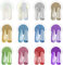 BISHENGYF 12 Jars Metallic Chrome Nail Powder, Newbie Friendly Pearl Chrome Nail Powder with Mirror Effect and 12 Pcs Eyeshadow Sticks (1g/Jar)