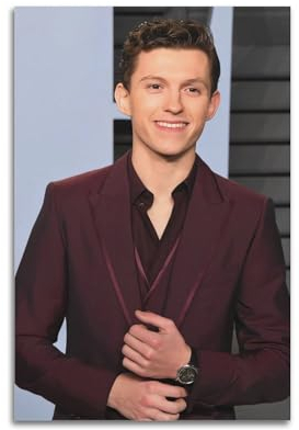 Tom Holland.3 Poster, Charakter-Cover, Poster, Wandposter für Sänger und Schauspieler, Kunstdruck, ästhetisches Wandbild, ästhetische Leinwand, moderne Wohnzimmer-Schlafzimmer, Dekoration, 40 x 60 cm,