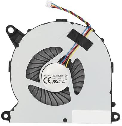 Bewinner Ventola di Raffreddamento CPU di Ricambio per NUC8 NUC8i7BEH NUC8i5BEH NUC8i5BEK NUC8i3BEH, 4 Pin 5 V 0,6 A BSC0805HA‑00 Ventola di Raffreddamento CPU Mini PC