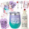 PETSUPS Nurse Gifts for Women,Midwife Gifts,Nursing School Student Gifts for Graduation,Birthday,Retirement,Christmas 12 oz Wine Tumbler/Mug Gift Set