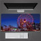 Mouse Pad Ferris Wheel At Night Gaming Mouse Pad Large Mouse Mat,Anti-Slip Rubber Base Smooth Surface Improves Precision and Speed,for PC Laptop Desk Keyboard Pad 27.5x11.8x0.12 inch