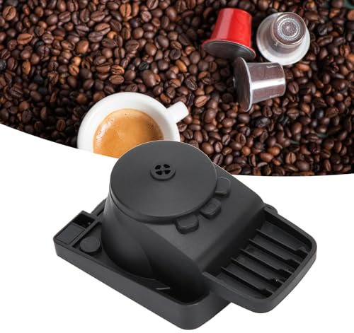 Adaptateur de capsule Accessoire pour machine à café, adaptateur de capsule de café rechargeable Convertisseur de capsules de café pour capsules réutilisables