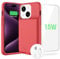 BOPPS Battery Case for iPhone 15/15 Pro,【2024 Exclusive Edition】 15W Fast 7000mAh Charging Portable Rechargeable Charger Case Cover for iPhone 15/15 Pro Charging Case,Red