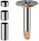 JRYGAC Desague Antiolores, 32-42mm Tapon Ducha Olores, con 4 Tubos de Altura Variable, Desodorizante, Antirreflujo, Filtro Desague Ducha, Filtro de Drenaje de Suelo, para Baños, Cocinas