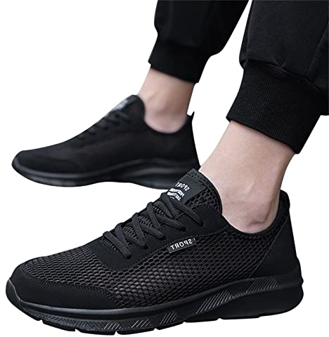 Schuhe Herren Casual Fitness Schuhe Mesh Luftpolster Turnschuhe Freizeit Bequeme Sportschuhe Leichtgewichts Weicher Boden Turnschuhe Outdoor Jogging Sneaker
