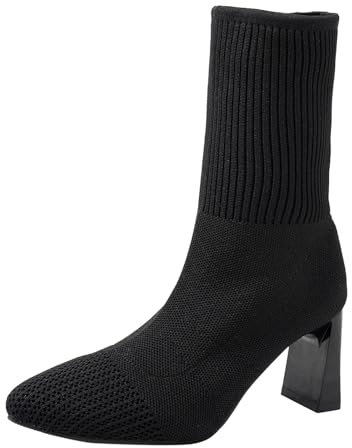 BGFIPAJG Regali Divertenti Per Natale Stivali Donna Morbidi Scamosciati Stivaletti Beige Stivali Donna Con Tacco Basso Invernali Scarpe Bimba 23 Stivali Stivali Bianchi Tacco Donna