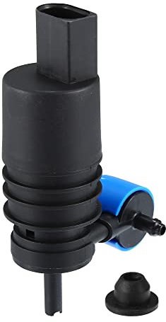 Pompe à Moteur de Lave-Glace de Rechange pour Audi A3 - Lot de 1 Noir